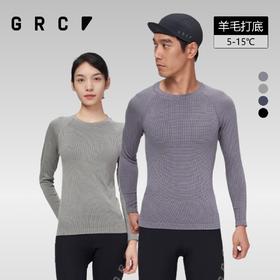 GRC桀骜无尽 Black label 黑标系列秋冬款空气管道羊毛混纺打底衫