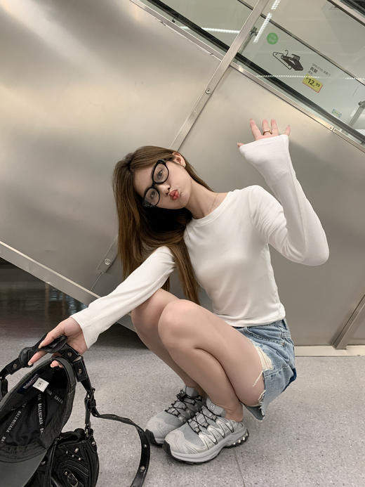 【110元任选3件】【招牌软糯】圆领打底衫 商品图0