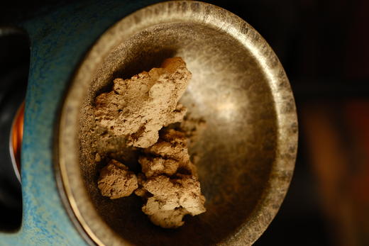 米马杂货 窑变蓝 紫铜碟沉香（咖啡渣）香薰炉 送5颗蜡烛 商品图1