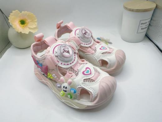🌈【品牌直发】AFJI潮趣设计·萌动夏日💥【AFJI卡通库洛米包头旋钮扣凉鞋休闲鞋058】 🔥 库洛米主题——超人气卡通IP联名，粉色/梦幻紫双色可选，萌趣又百搭！ 商品图5