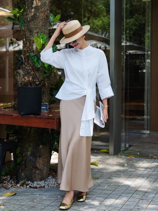 法式人鱼姬缎面鱼尾半身裙 ME2933 商品图10