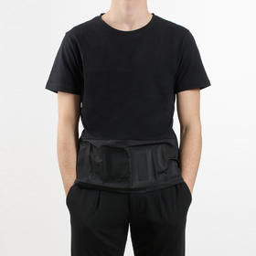 GCDS 男士棉质字母徽标圆领短袖T恤 黑色 B1XM2316JG8 99