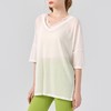 【新款秒杀价】V领蕾丝外穿纯色百搭慵懒风普拉提瑜伽服罩衫BMMZ-327 商品缩略图3
