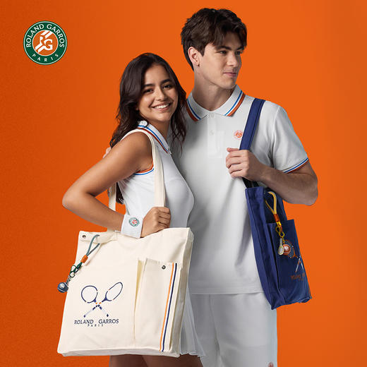 罗兰加洛斯法网运动网球包网球拍收纳包大容量背包帆布袋托特包 商品图2