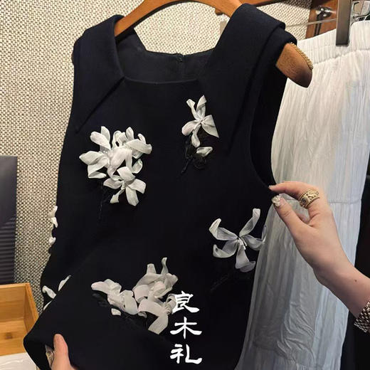 【预售7天】良木礼羊毛无袖上衣（9537） 商品图2