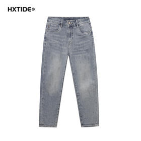 【新品上新】HX 夏季水洗牛仔九分裤修身S210520054101