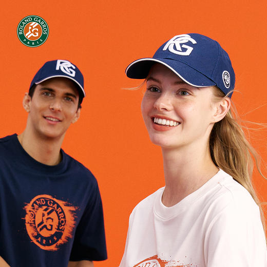 罗兰加洛斯旗舰店帽子男夏款遮阳棒球帽休闲透气鸭舌帽网眼运动帽 商品图1