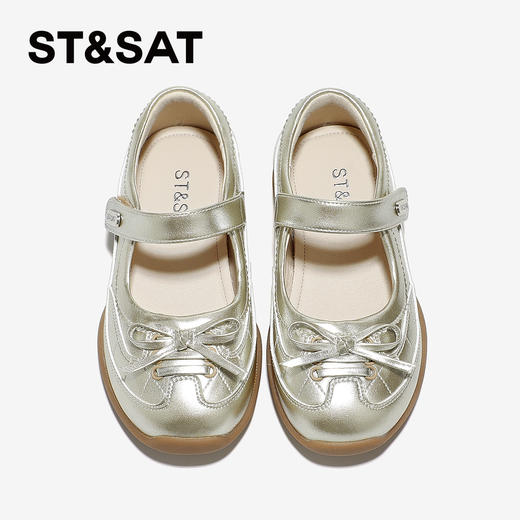 【童鞋】星期六时髦蝴蝶结魔术贴女童运动玛丽珍SSD3191U0Y 商品图7