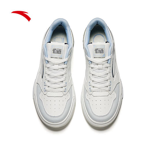 安踏街顽LITE丨板鞋女鞋夏季新款复古拼接休闲鞋舒适运动鞋122538051 商品图6