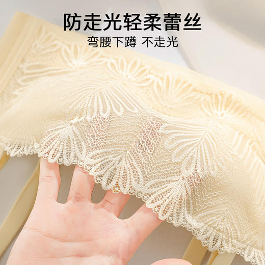 A3-【A-B杯】【防滑无肩带抹胸】润微隐形防走光美背抹胸内衣女小胸聚拢不空杯文胸   月雪花影【小胸-半杯】 商品图7