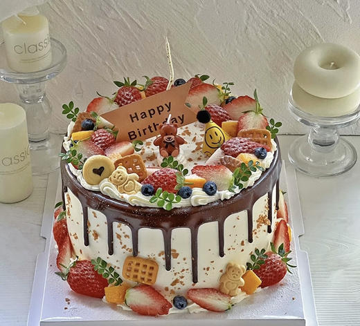 鲜果款动物奶油蛋糕 商品图13