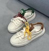 重磅渠道  mu撞色厚底小白鞋  双色鞋带 3.5cm撞色休闲运动鞋 商品缩略图1