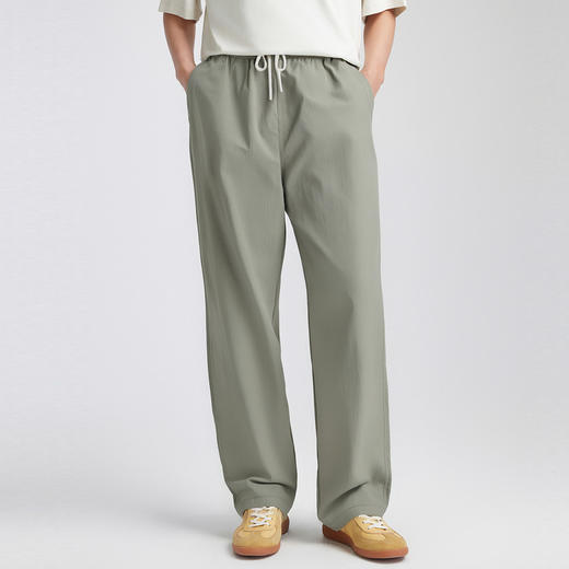 gxg.jeans男装 多色休闲通勤宽松直筒裤子休闲长裤男 25年春热卖 商品图2