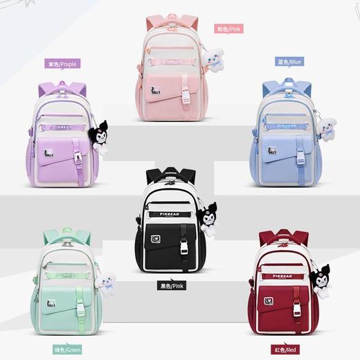 甄选 | 初中高中新款大容量男女生减负护脊书包 商品图1