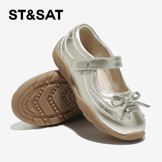 【童鞋】星期六时髦蝴蝶结魔术贴女童运动玛丽珍SSD3191U0Y 商品图2