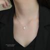 【涟漪之乐】S999纯银水滴锆石项链【YXS-A4302】 商品缩略图3