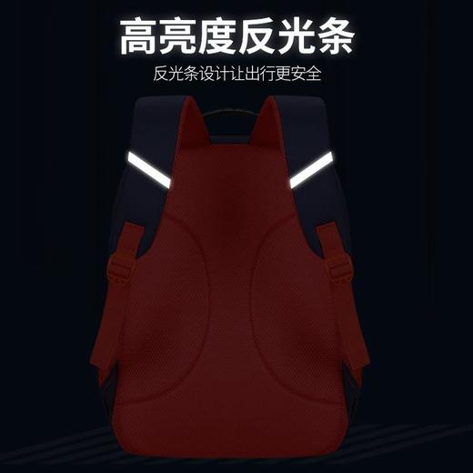 心选丨英伦风双肩包护脊轻便高亮 反蓝光条大容量 商品图3