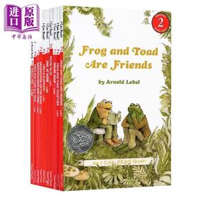 预售 【中商原版】青蛙和与蟾蜍10册 Frog and Toad 送音频 240-450L I Can Read 英文原版弗洛格绘本 凯迪克 汪培珽分级阅读读物