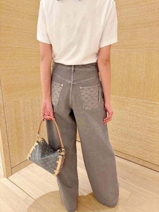 驴家新款灰色牛仔长裤（TM） 商品图6