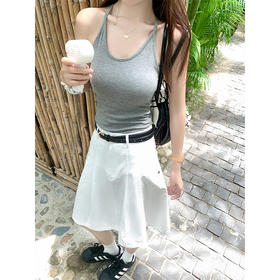 <曾小咸推荐>工字美背遮副乳外穿吊带背心女