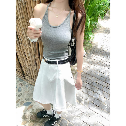 <曾小咸推荐>工字美背遮副乳外穿吊带背心女 商品图0