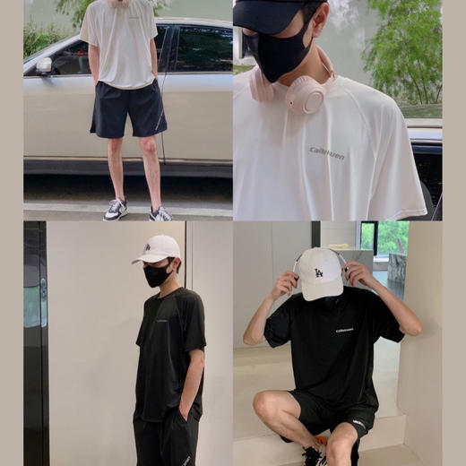 【夏季裸感情侣运动套装】男女生户外透气运动服速干休闲套装 商品图3