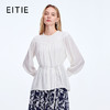 EITIE爱特爱舒适百搭显瘦系带收腰通勤衬衫上衣女秋季新款8309003 商品缩略图0
