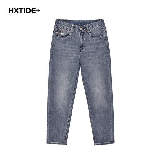 【新品上新】HX 夏季水洗牛仔九分裤合体S210520053101 商品图5