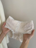 5条装！仙仙奶油蕾丝内裤7A抑菌内裤 提花褶皱肌理 温柔清新颜值拿捏少女心 商品缩略图1