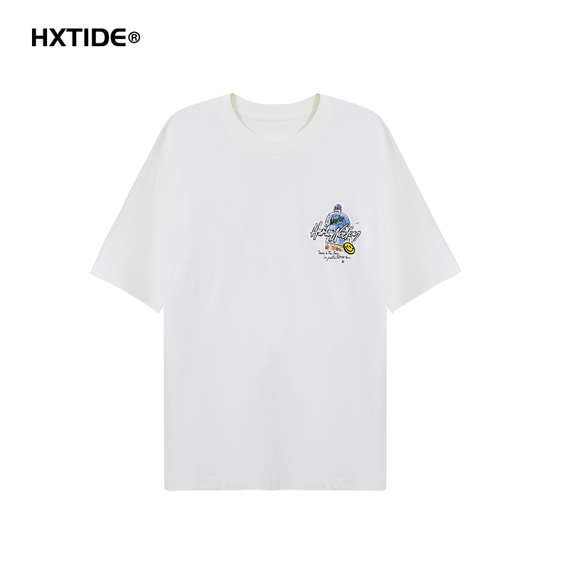 【新品上新】HX 夏季圆领短袖T恤微宽松C102520036101/02/03