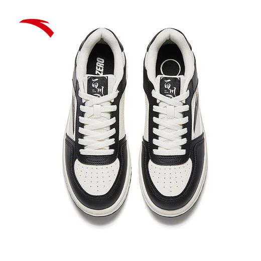 安踏百川丨经典白色低帮板鞋女鞋简约百搭运动休闲鞋女122538010 商品图2