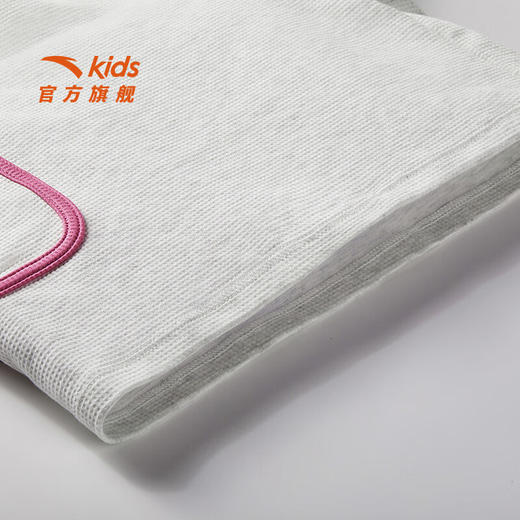 安踏儿童套装女大童潮流系列运动透气针织两件套362538107 商品图6