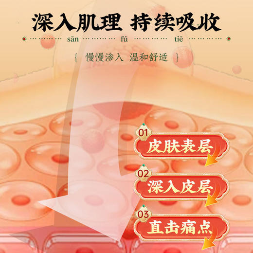 【冬病夏治，春夏养阳！】南京同仁堂三伏贴 夏季三九贴发热贴 30贴艾灸贴 艾草膏三伏贴-QQ 商品图2
