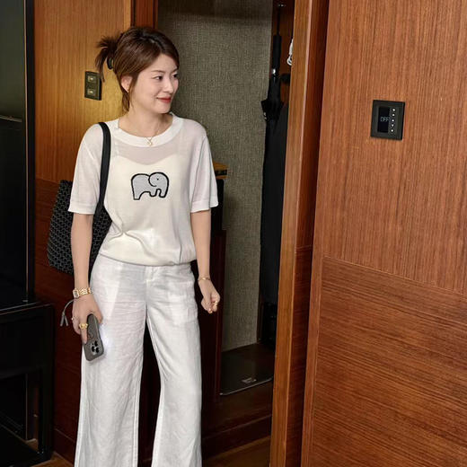 【预售7天】良木礼小象上衣（731765） 商品图6