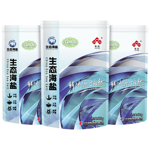 上新鲁晶未加碘生态海盐320g无碘盐零添加抗结剂食用盐保护区产地 商品图7