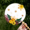 永生花团扇 商品缩略图0