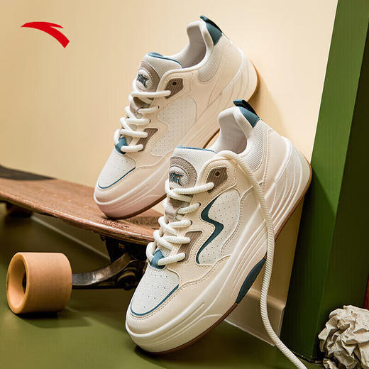 安踏PG7男板鞋运动休闲运动鞋子拼接防滑轻质百搭经典板鞋112538079 商品图4