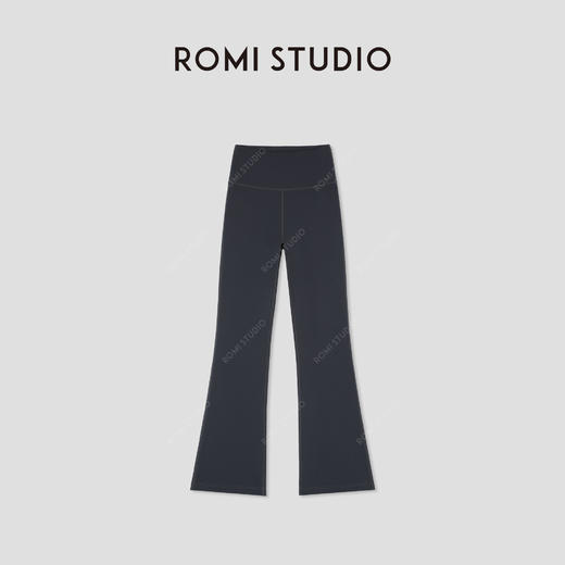 ROMI STUDIO“轻盈舒适”四面弹力高腰修身微喇瑜伽裤 RWCSXG1755 商品图0