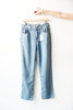 黑色蓝色都有啦！！屁兜儿皮牌+小标刺绣，工装风牛仔长裤C061758 商品缩略图4