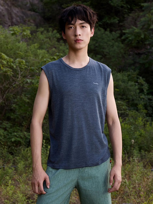 男士运动背心 (48小时内发货)-turdus-2026夏 商品图5