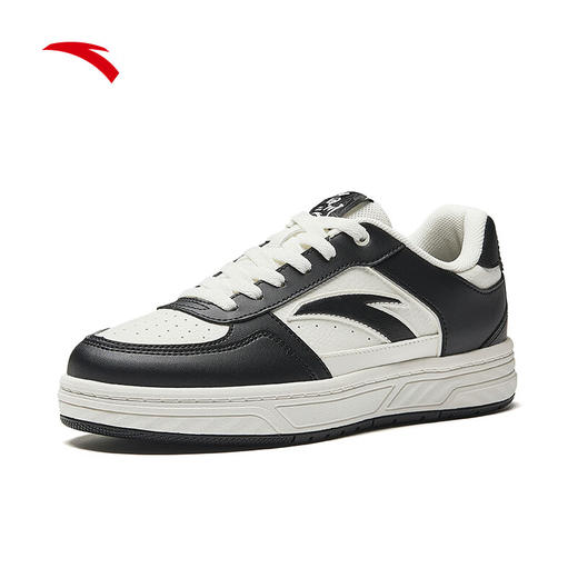 安踏百川丨经典白色低帮板鞋女鞋简约百搭运动休闲鞋女122538010 商品图1