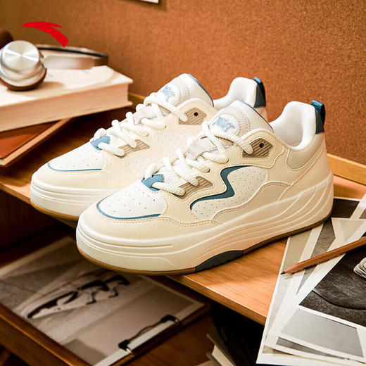 安踏PG7男板鞋运动休闲运动鞋子拼接防滑轻质百搭经典板鞋112538079 商品图0