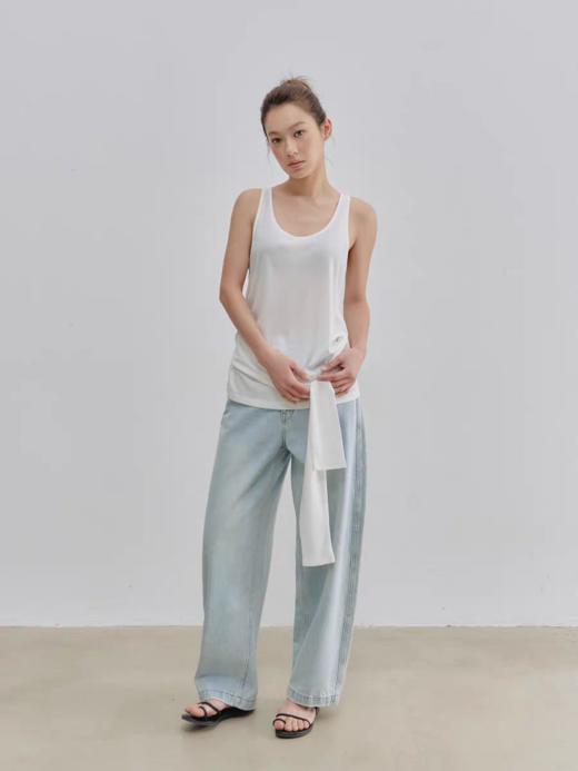 Evistub/E-5XDX786/莱赛尔天丝U领背心女夏 商品图2