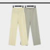 simplepieces高腰休闲裤女夏季新品宽松V字腰头拖地茄子裤SPS 商品缩略图4