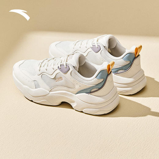 安踏引力休闲鞋女2025夏季新款软底舒适透气百搭运动鞋女鞋122538814 商品图7