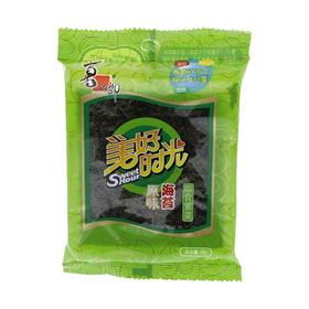 喜之郎美好时光 原味海苔 即食紫菜3g