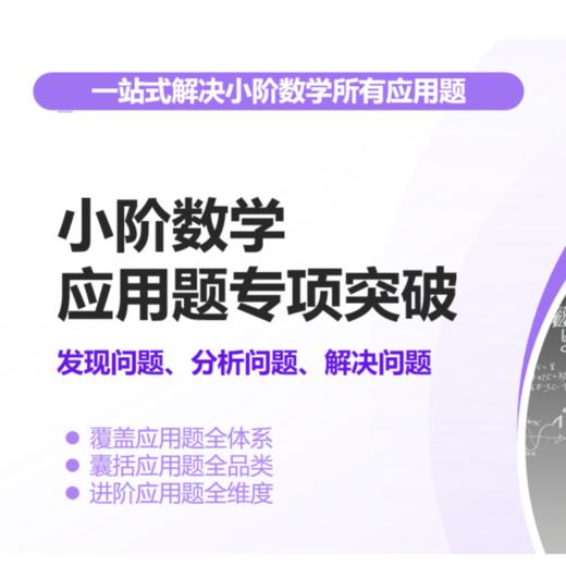小阶应用题专项突破 商品图0