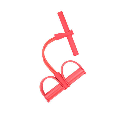 【小器械大作用，轻松打造优美迷人曲线~】脚蹬拉力器 家用瑜伽腿部四管弹力绳 全身拉伸拉力绳 仰卧起坐辅助-QQ 商品图7