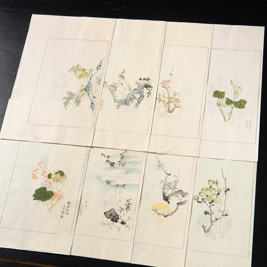 90年代十竹斋笺谱散页 商品图4