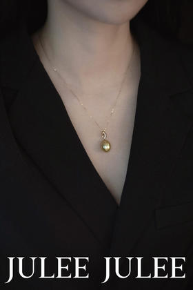 【618私藏专场】JULEEJULEE茱俪 18K黄金金珍珠吊坠